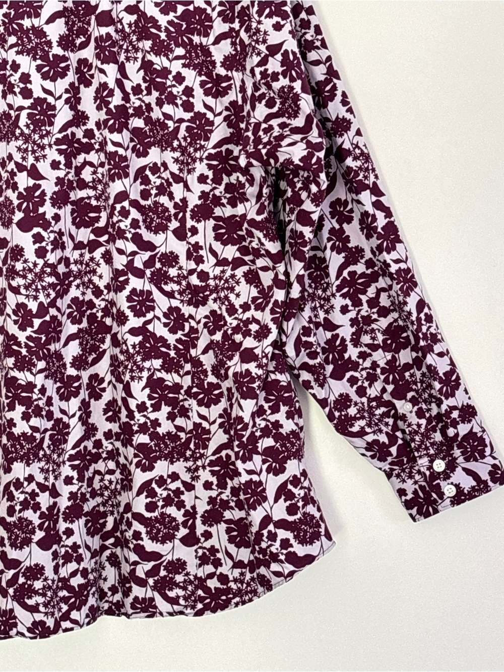 Lands' End Women's No Iron Supima Cotton Long Sleeve Button Up Size Shirt 20W * - Picture 11 of 16